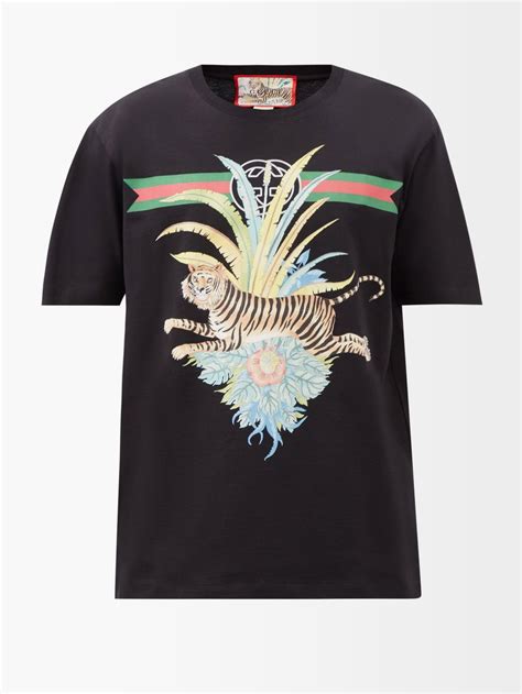 chamrra gucci de tigre|gucci tiger print.